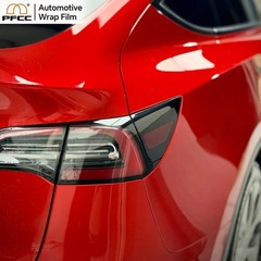 5ft x 50ft PET Car Wrap Vinyl Hybrid Red Air Release Bubble Free Full Roll Film