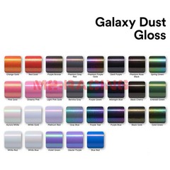 Galaxy Dust Gloss Black Cherry Metallic Sticker Decal Vinyl Wrap Sheet Film Auto