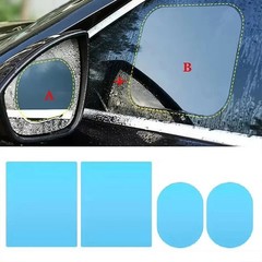 4x/8x Car Rearview Mirror Film, Waterproof Film Side Mirror Rainproof Film HD US