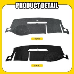 Gray Mat Dash Dashboard Cover for Chevrolet Silverado Tahoe Suburban 07-13 1-5X