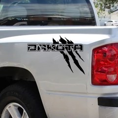 Dodge Dakota Claw Graphic Decals – Pickup Truck Bed Styling Stickers.