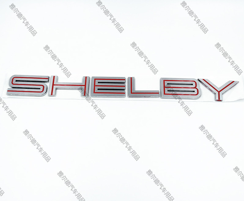 3D Auto Car Rear Emblem Nameplate Badge Decal Sticker for Shelby GT500 2007-UP