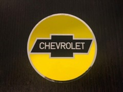 For Chevrolet Vintage metal foil Decals Sticker 3.25″