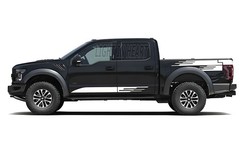 Fit For Ford Raptor F-150 Graphics Sticker Pickup Trunk Side Door Stripe Decals