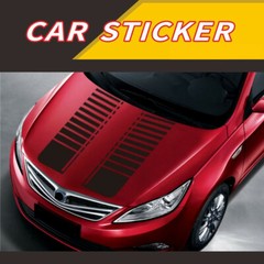 Vinyl Black Stripe Decal Graphic Sticker For Body Hood Car Truck Accessories