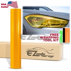 12″ Hex Holographic Gloss Headlight Taillight Tint Film Fog Honeycomb Protective