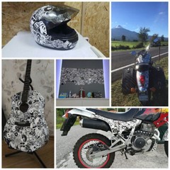 100Pcs Mixed Stickers Motocross Motorcycle Car ATV Racing Bike Helmet Decals Lot