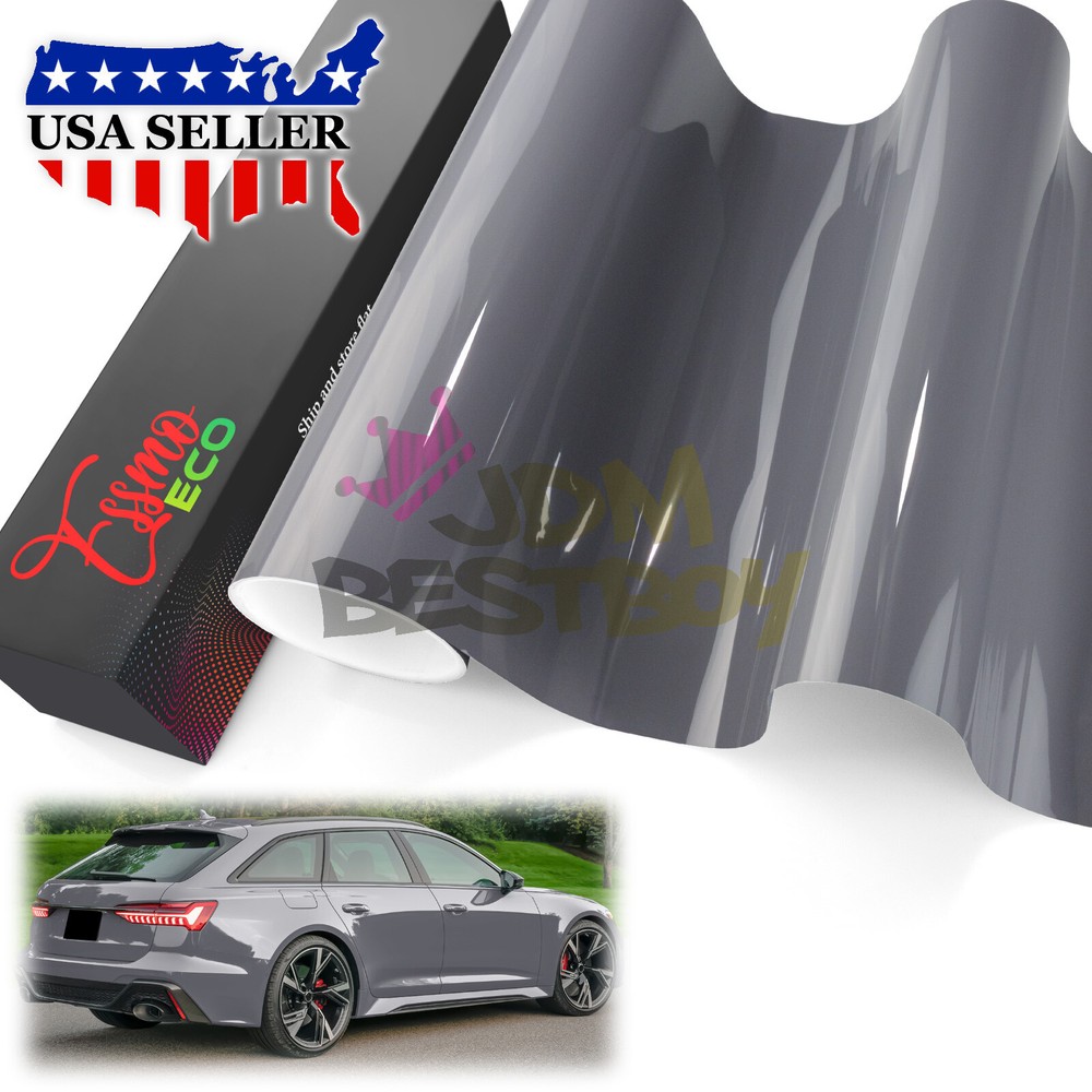 4″x8″ Sample PPF Paint Protection Film Gloss Nardo Gray Invisible Scratch Shield