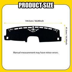 Dashboard Dash Mat DashMat Sun Cover Pad For Ford Maverick 2022-2024 US 1-5X