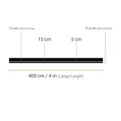 Decorative stripes decorative stripes car sticker racing stripes car film 1 x 5 cm 1 x 15 cm