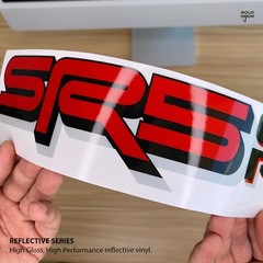 Toyota Tacoma SR5 decals TRD Sticker Bedside Replacement Reflective Vinyl SET-2