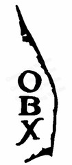 OBX Island North Carolina DECAL/STICKER 8” White