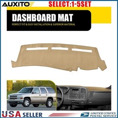 Fit 99-06 Chevy Silverado GMC Sierra Dashboard Cover Pad Mat Beige 1500 1-5X