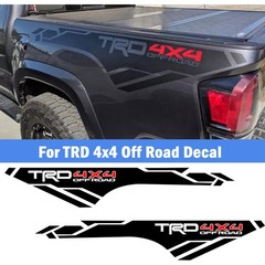 Vinyl Decal Stickers For Tundra Tacoma Off Road 4×4 Graphics Bed Side Left Right