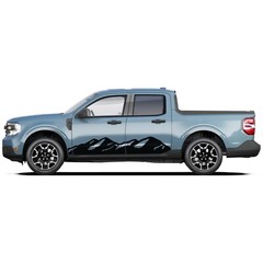 Mountain side door graphics stickers decals compatible with Ford Maverick