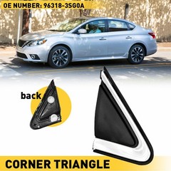 1/2set Fender Right Front Side Trim/Mirror Finisher For Sentra 9631 Nissan 13-19