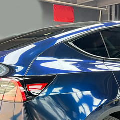 56x5FT Premium Ghost Midnight Blue Car Color Shift Universal Gloss Vinyl Wrap