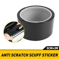2x Nano Sticker Fiber Protector Sill Scuff Cover Anti Scratch Strip Car Door New