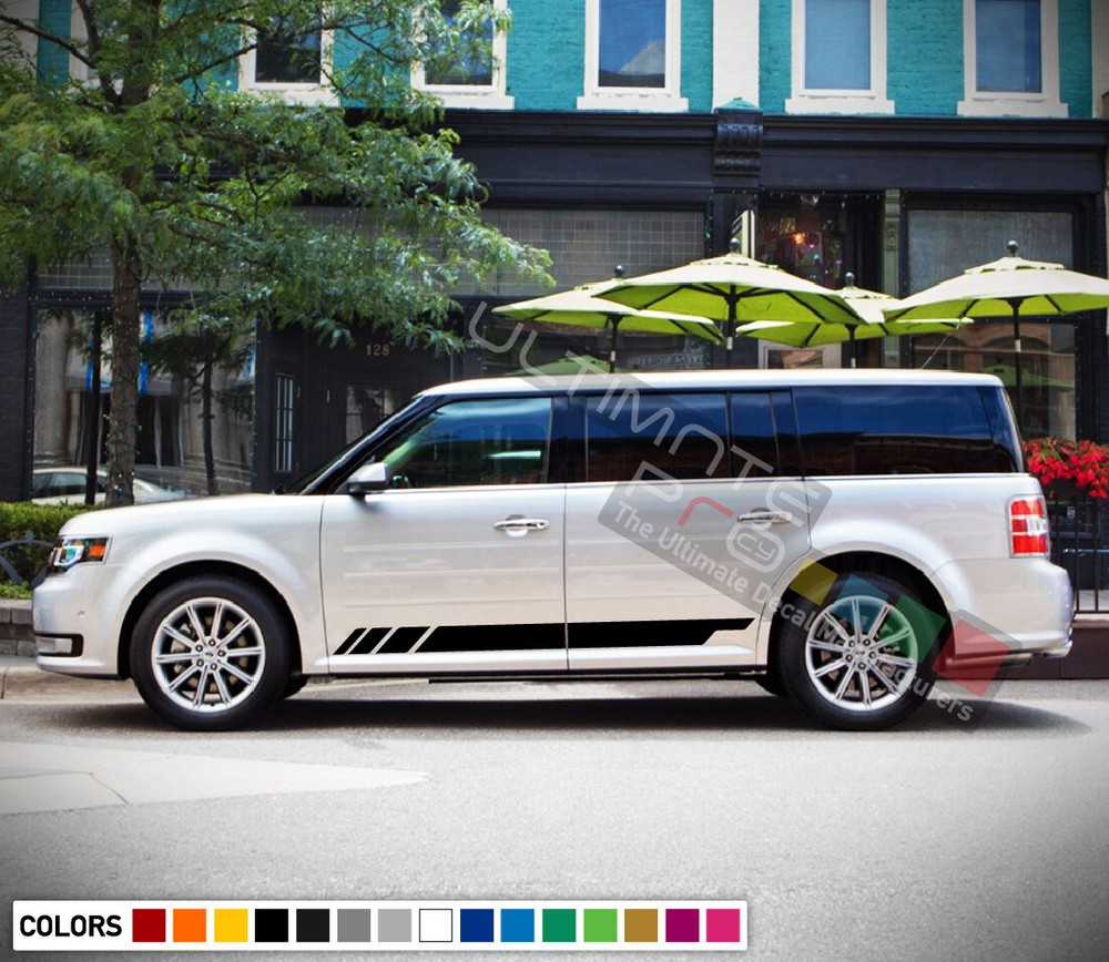 Stickers Decal for Ford Flex Stripes Graphics door body part lip 2012 2011 2010