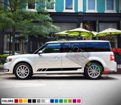 Stickers Decal for Ford Flex Stripes Graphics door body part lip 2012 2011 2010