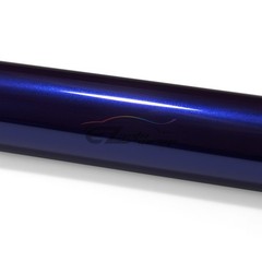 ESSMO PET Super Gloss Metallic Royal Indigo Blue Car Vinyl Wrap Decal Like Paint
