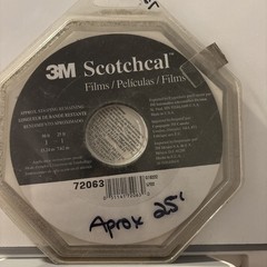 3M 72063 Double Striping Tape 3/16” x 25’ (aprox) Charcoal Metallic Car Truck