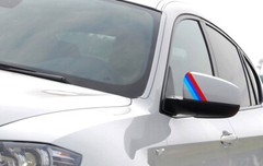 10″ M-Colored Stripe Decal Sticker For BMW Exterior or Interior Decoration US