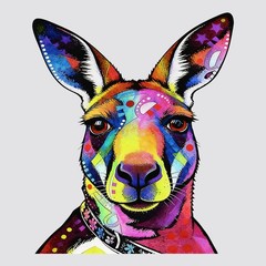 Colorful Animal Stickers Vinyl Self-adhesive for Window Wall Refrigerator Car