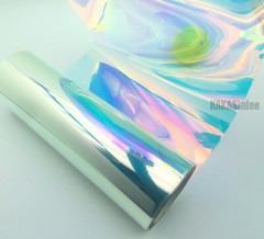 Blue – Magic Chameleon Iridescent Wrap Window Film Glass Sticker Decal Tint PET