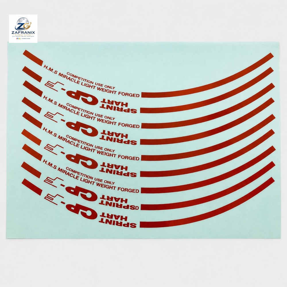 JAPAN MATERIAL SPRINT HART CP-F HIGH QUALITY REPLACEMENT DECAL STICKER #R028