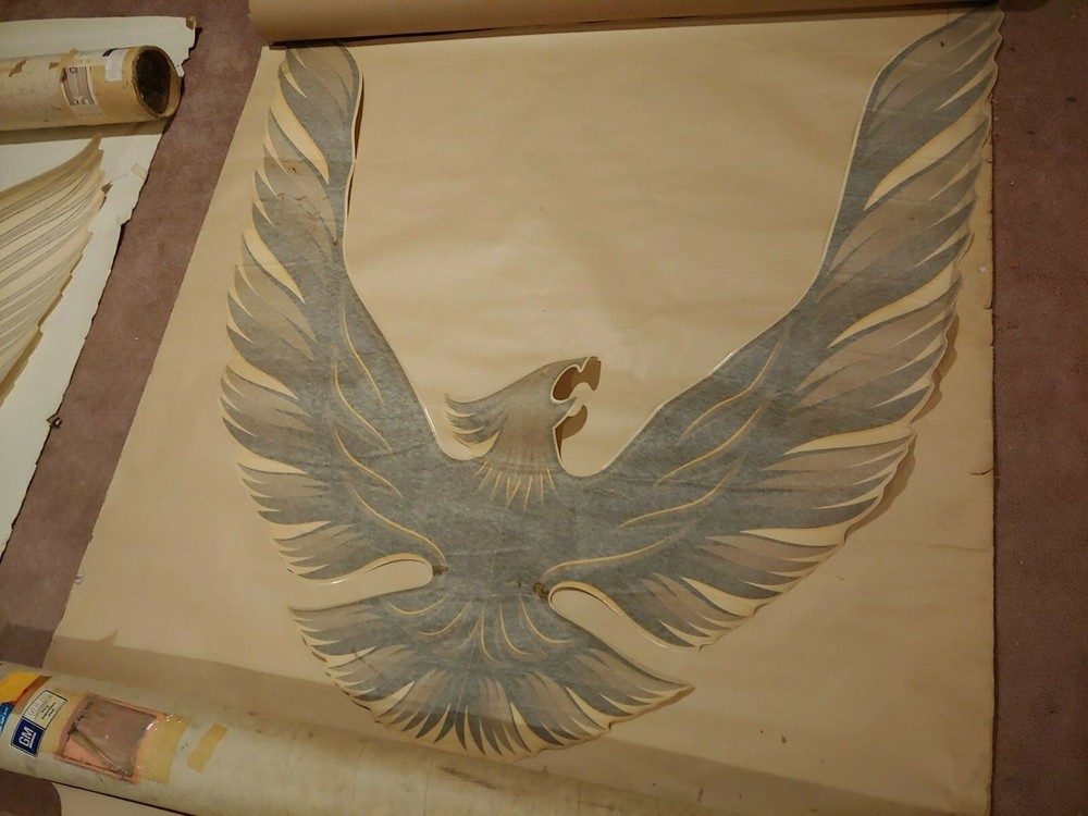 NOS 1980 Turbo TA Gold hood bird SE #2