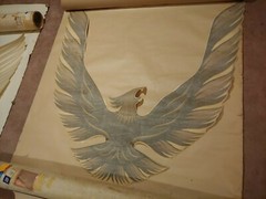 NOS 1980 Turbo TA Gold hood bird SE #2
