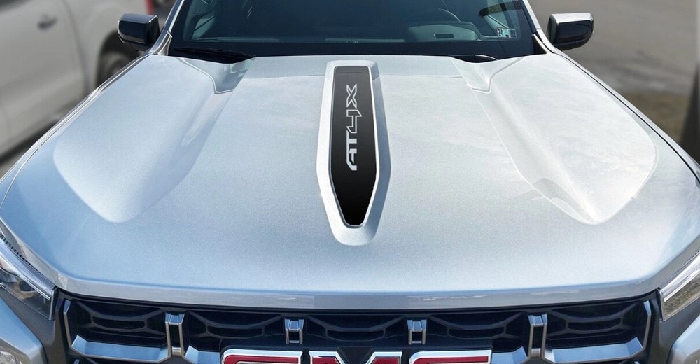GMC Canyon AT4X Center Hood Decal 2023-2025 free shipping