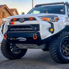 Tri-Color Stripe Decal Sticker For Toyota Tacoma TRD 4Runner Tundra/ Tantu Super