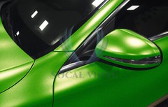 Heavy Metal Diamond Satin Emerald Green Car Vinyl Wrap Decal Sticker Sheet Film