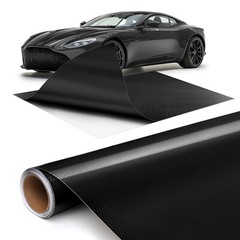 19.7FT * 5FT Carbon Fiber Style Vinyl Film Wrap 3D Bubble Free Air Release