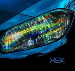 VVivid 2020 BIO HEX+ Micro Smoke Air-Tint Headlight Tint | V325