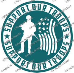 Support Our Troops,Military,Freedom Isnt Free,10″x10″,We The People,Vinyl Decal
