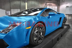 Premium Light Blue Brushed Aluminum Steel Vinyl Wrap Sticker Film Decal Air