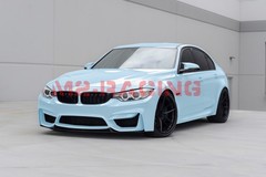 ESSMO PET Super Gloss FrozzenBlue Car Vehicle Vinyl Wrap Decal Glossy Sticker