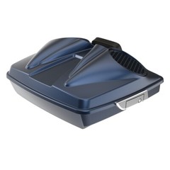 Midnight Blue Dual 8” Speaker Lids Fits Advanblack/Harley Razor Tour Pack