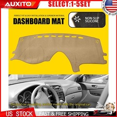 beige Dash Cover Mat for Toyota Sienna 04-10 Dashboard Pad Non-Slip Backing 1-5X
