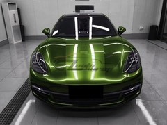 ESSMO PET Super Gloss Metallic Mamba Green Vehicle Vinyl Wrap Decal Like Paint