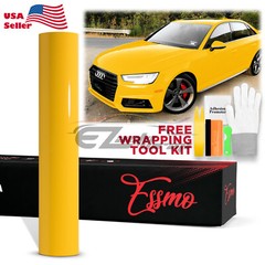 Color PPF Paint Protection Film Gloss Sunflower Yellow Car Paint Scratch Shield