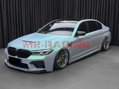 ESSMO PET Space Candy Matte Platinum Green Car Vehicle Vinyl Wrap Decal Sticker
