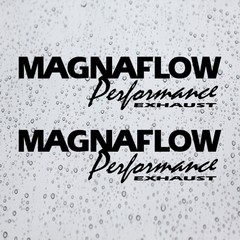 (2x) Magnaflow Performance Exhaust (10″ x 2.63″) Decal Vinyl Stickers