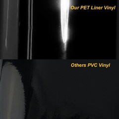 Ultra Gloss PET Liner Lavender Purple Car Vinyl Wrap Adhesive Film Air Release
