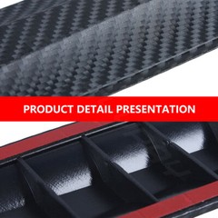 For Dodge Charger Car Rubber Front Rear Corner Bumper Guard Protector Sticker