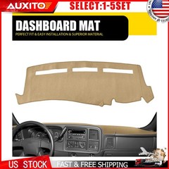 Beige Dash Mat Dashboard Cover for Chevy Silverado 1500 2500 Tahoe 01 – 06 1-5X