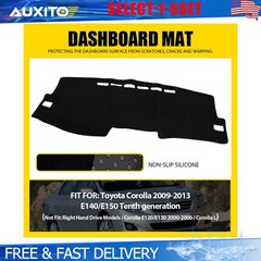 Dash Covers Sun Cover Pad Dash Mat Fit Non-Slip for Toyota Corolla 2009-13 1-5X